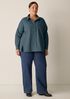 Organic Cotton Poplin Classic Collar Swing Shirt