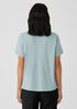 Organic Pima Cotton Jersey Round Neck Tee