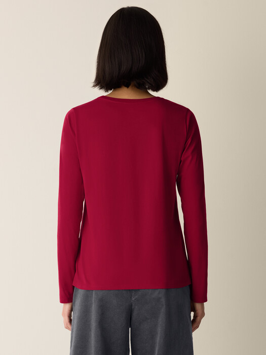 Organic Pima Cotton Jersey Long-Sleeve Tee