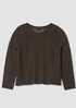 Peruvian Organic Cotton Cord Crew Neck Top