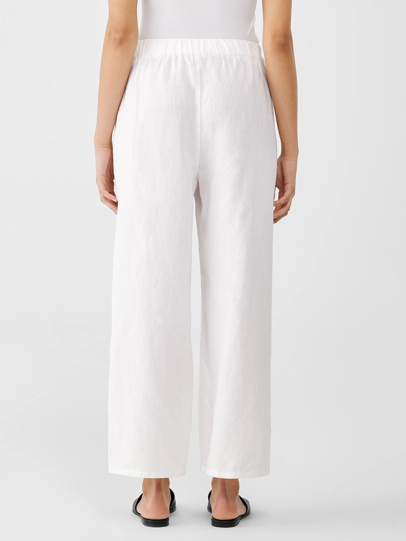 Organic Linen Straight Pant