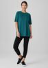 Organic Pima Cotton Jersey Long Tee