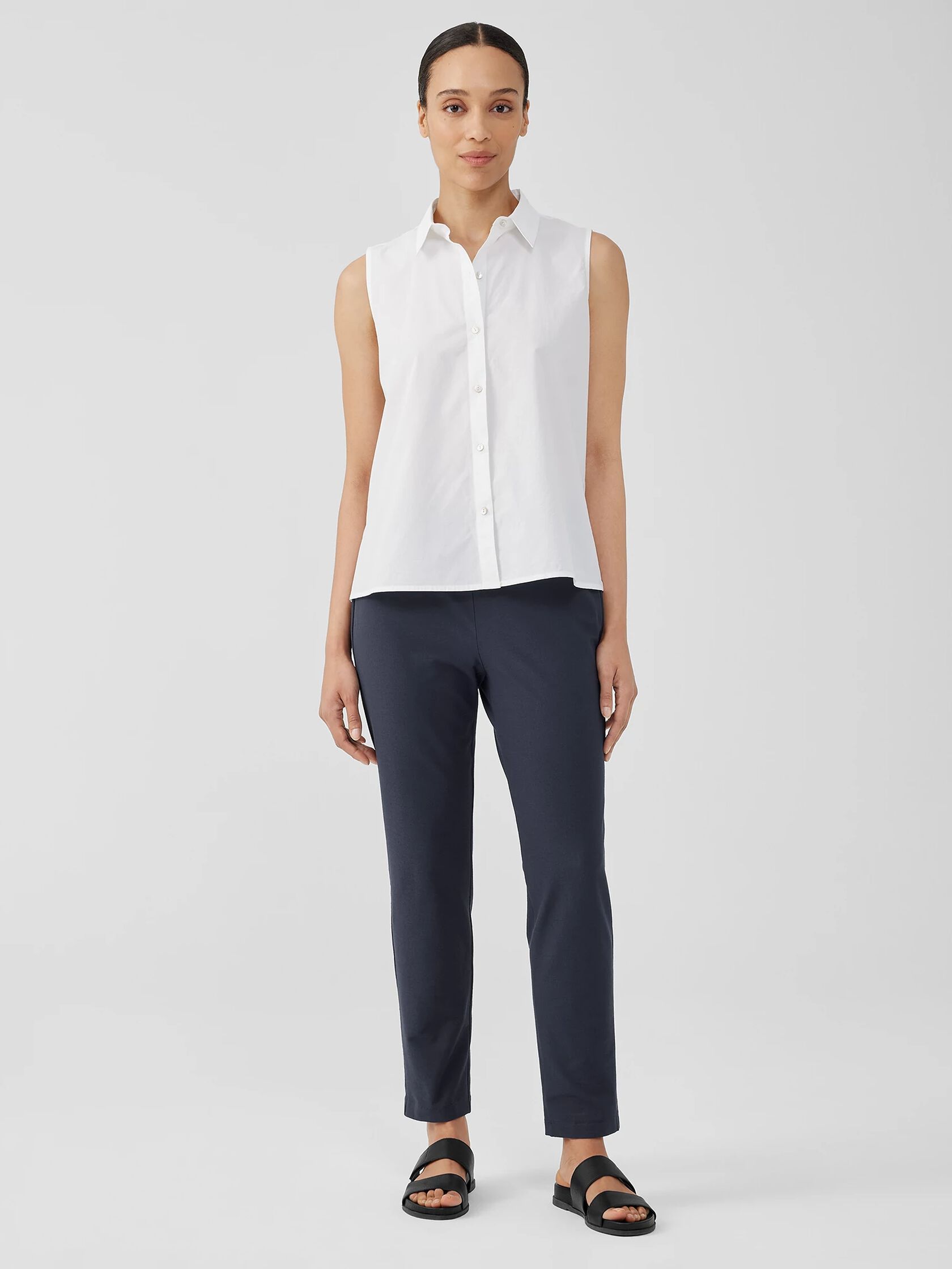 Washable Stretch Crepe Pant