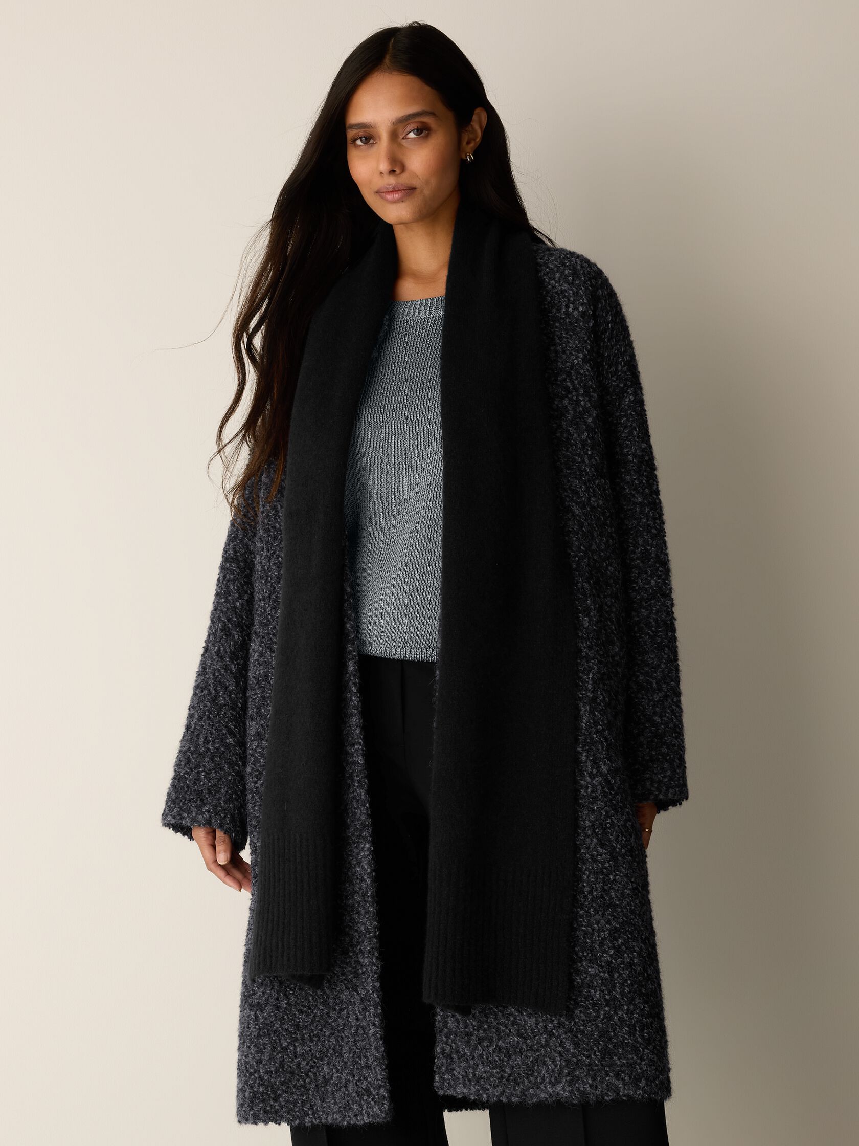 Cashmere Silk Boucle Bliss Scarf