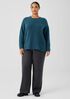 Cashmere Silk Bliss Crew Neck Top