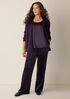 Stretch Silk Charmeuse Scoop Neck Tank