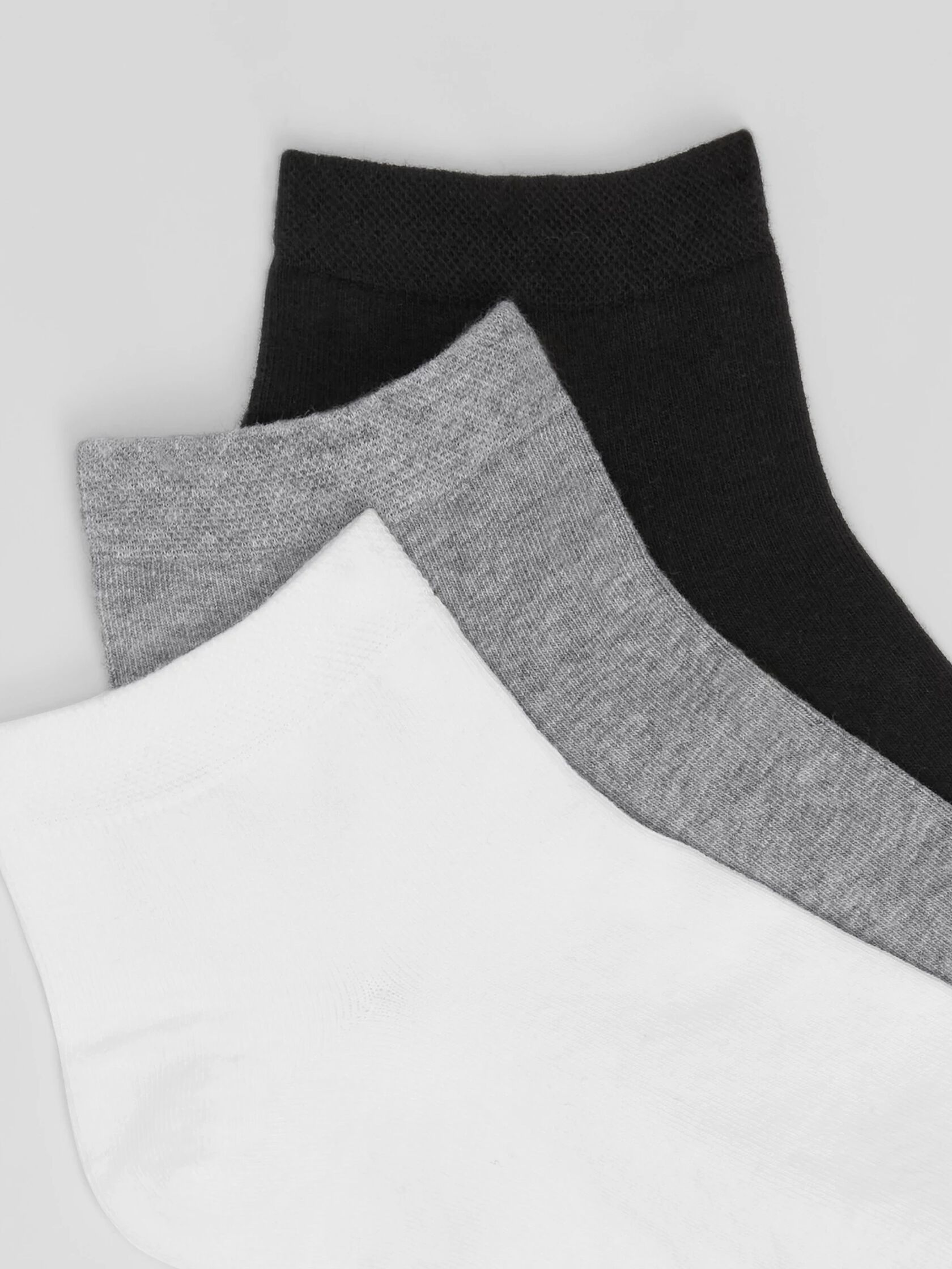 Cotton Ankle Sock 3-Pack