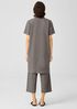 Hemp Organic Cotton Grid Shirtdress