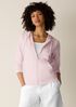 Pima Cotton Stretch Jersey Hooded Jacket