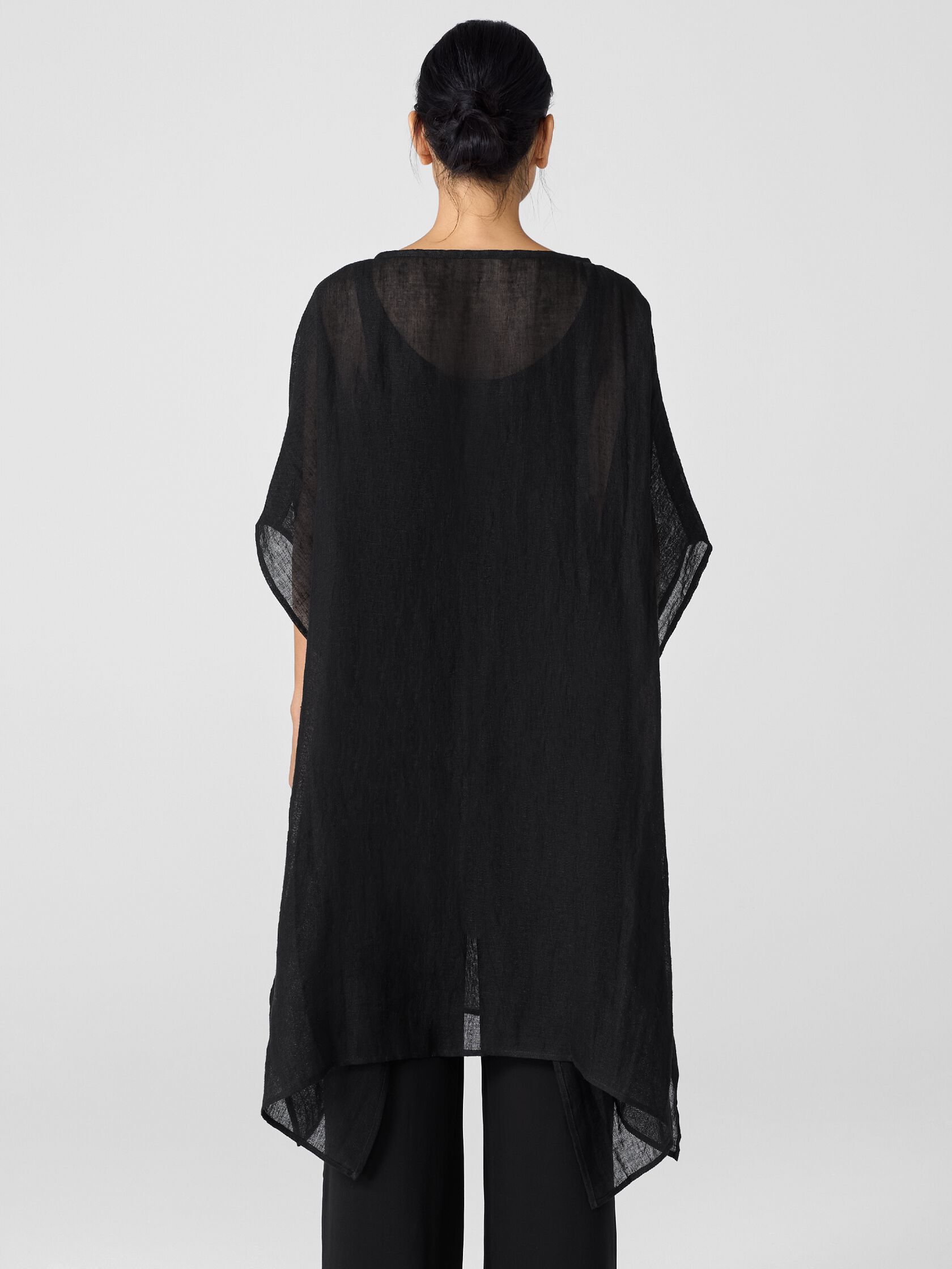 Délavé Organic Linen Gauze Caftan