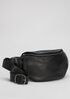 Grainy Italian Leather Belt Bag