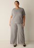 Extra-Fine Ponte Wide-Leg Pant