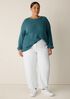 Peruvian Cotton Cloud Crew Neck Top
