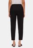 System Lightweight Washable Stretch Crepe Tapered Pant