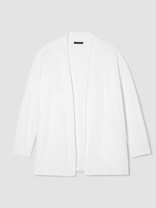 Organic Linen Cotton Long Cardigan
