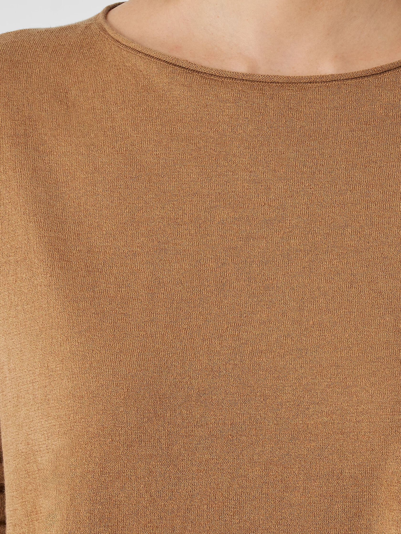 Organic Linen Cotton Jersey Box-Top