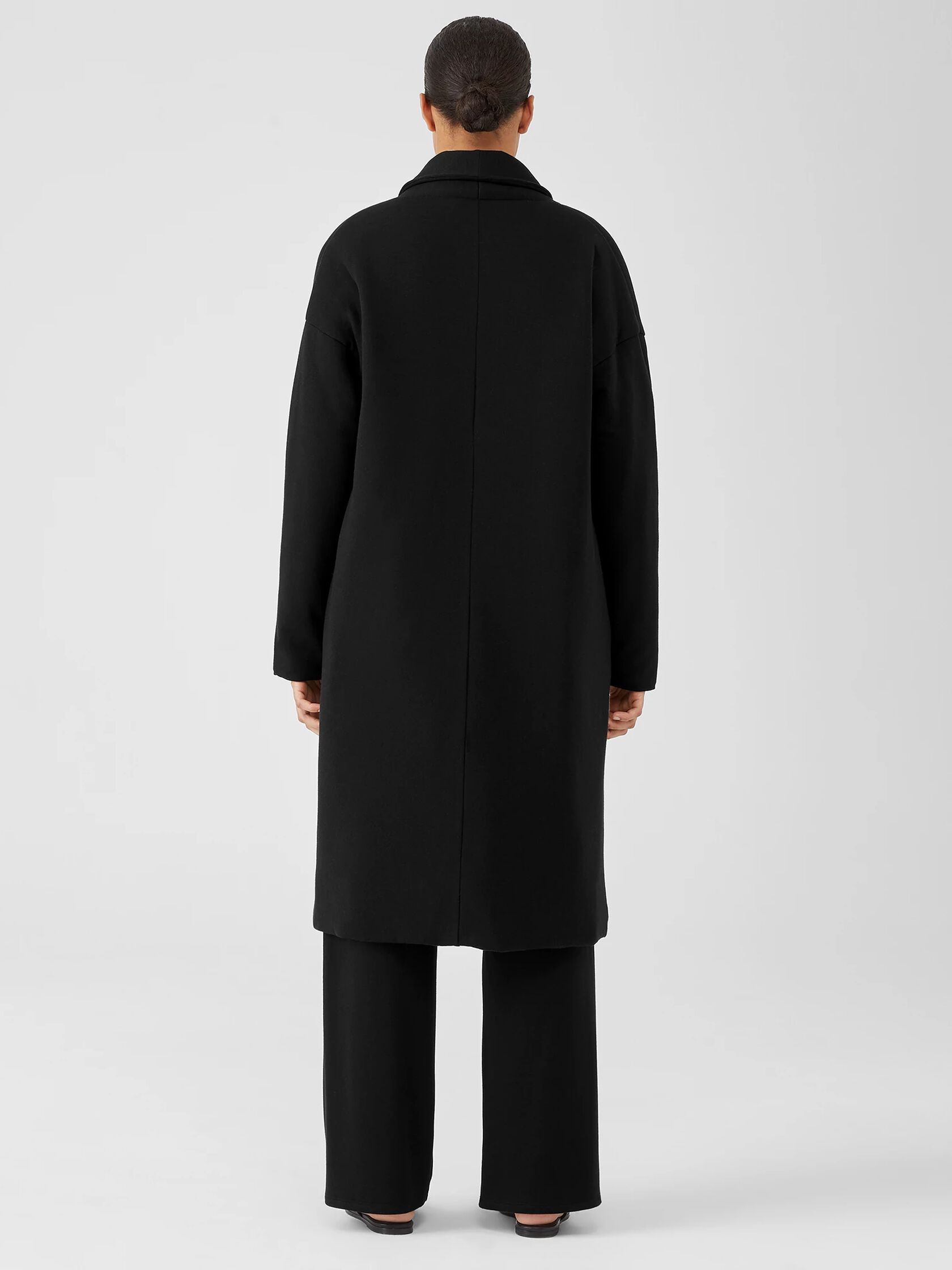 Cozy Brushed Terry Padded Coat