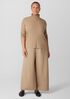 Superfine Merino Turtleneck Top in Regenerative Wool
