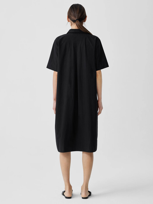 Washed Organic Cotton Poplin Dress