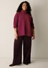 Recycled Wool Cashmere Turtleneck Top