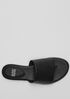 Edge Leather Slide Sandal