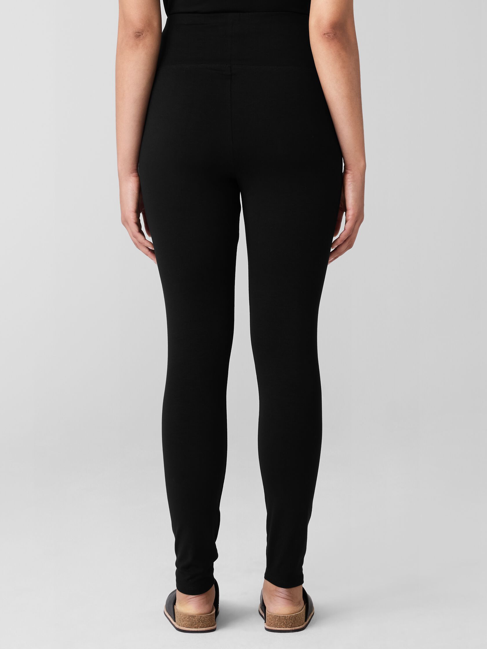 Stretch Jersey Knit Leggings