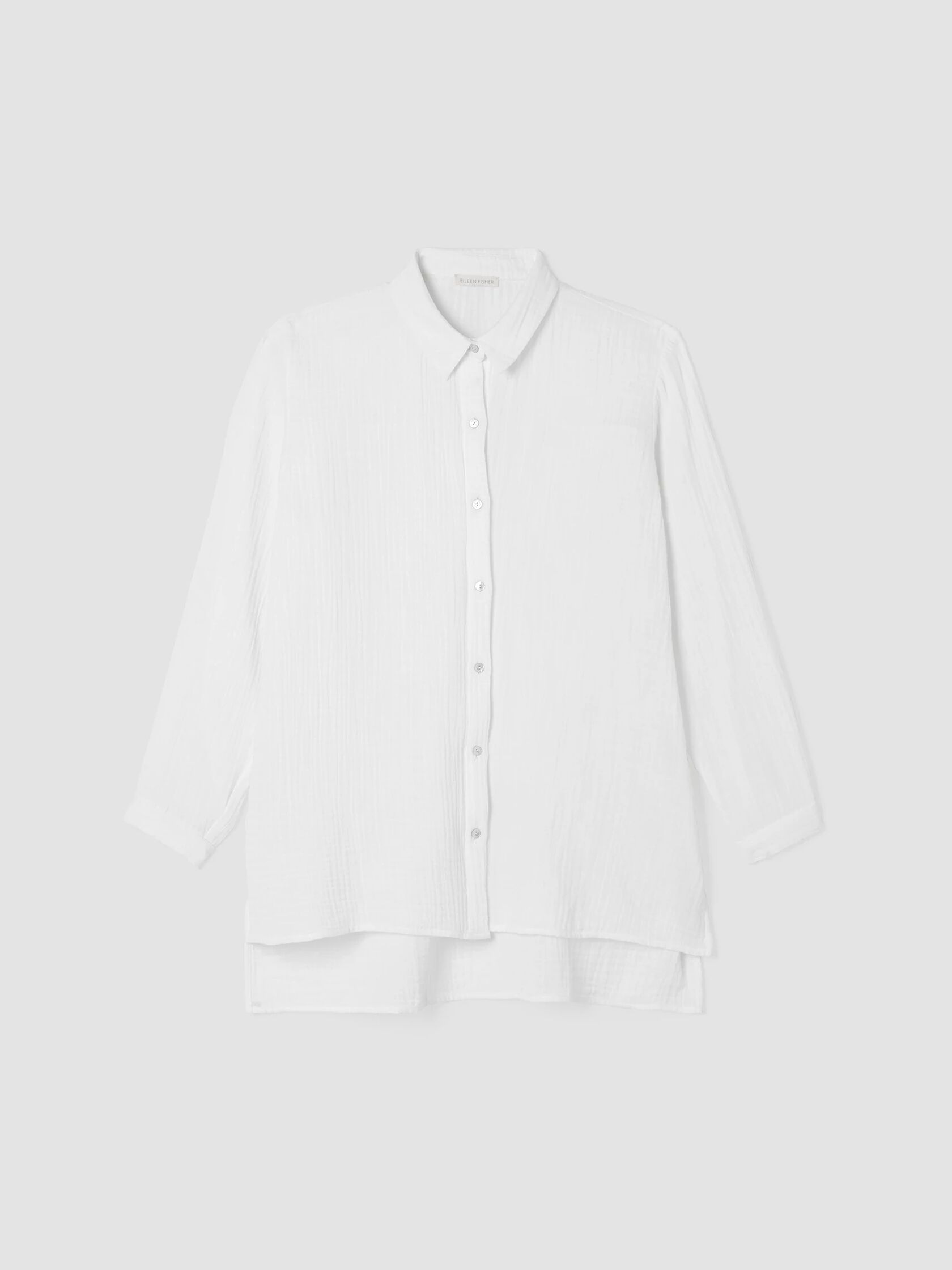 Organic Cotton Gauze Classic Collar Shirt