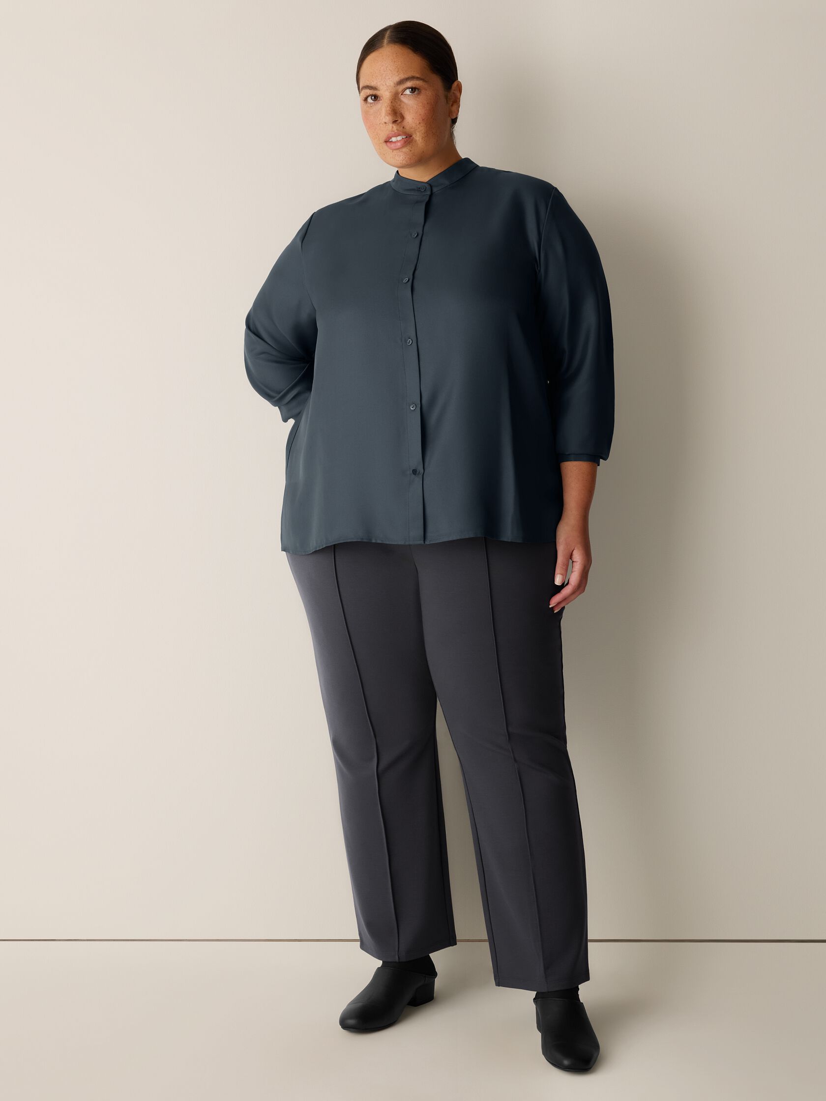 Washable Flex Ponte Kick Pant
