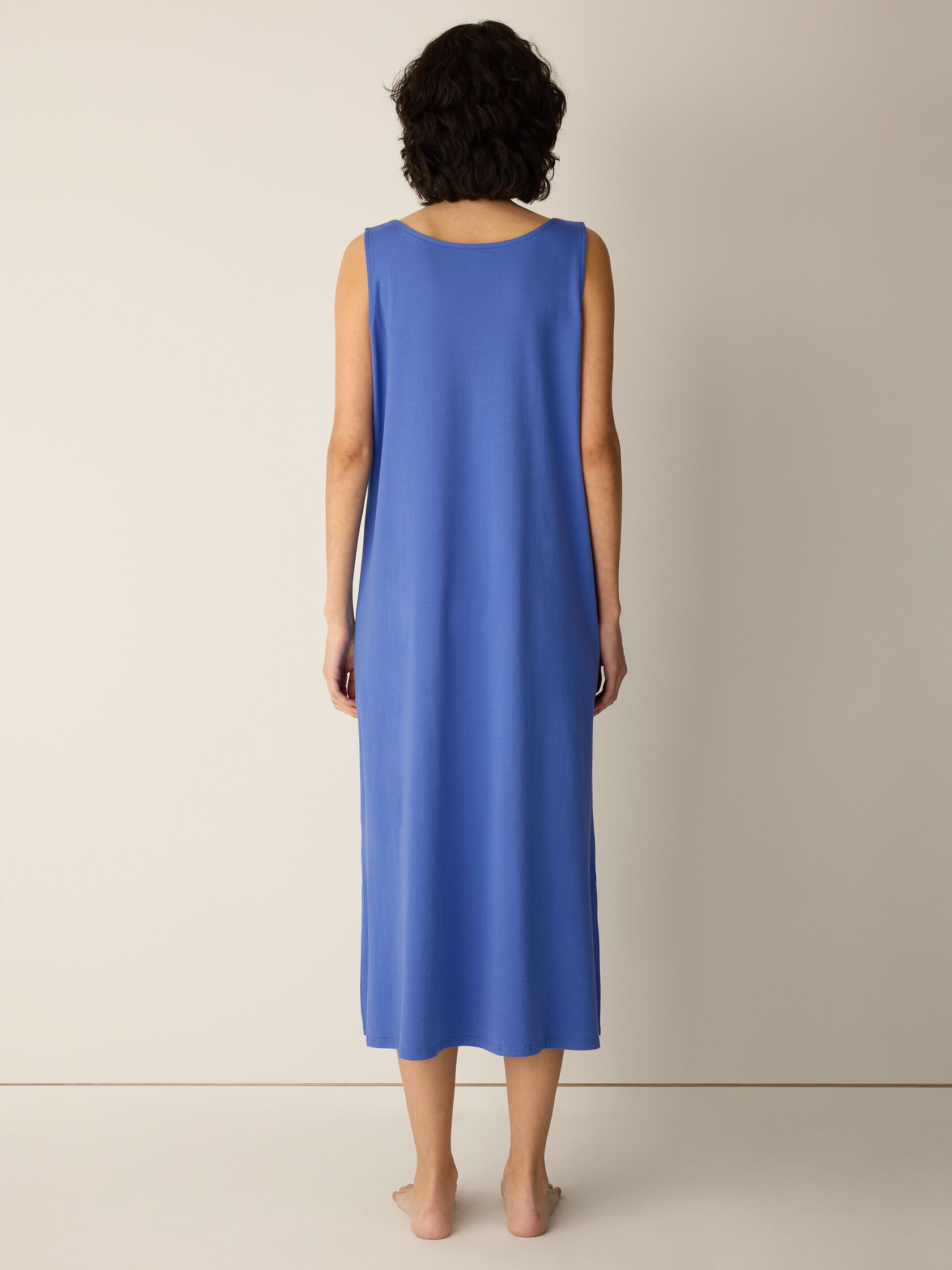 Organic Cotton Interlock Tank Sleep Dress