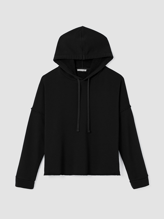 Organic Cotton French Terry Hooded Top