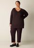 Peruvian Cotton Blend V-Neck Top