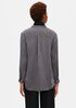 Sandwashed Cupro Mandarin Collar Shirt