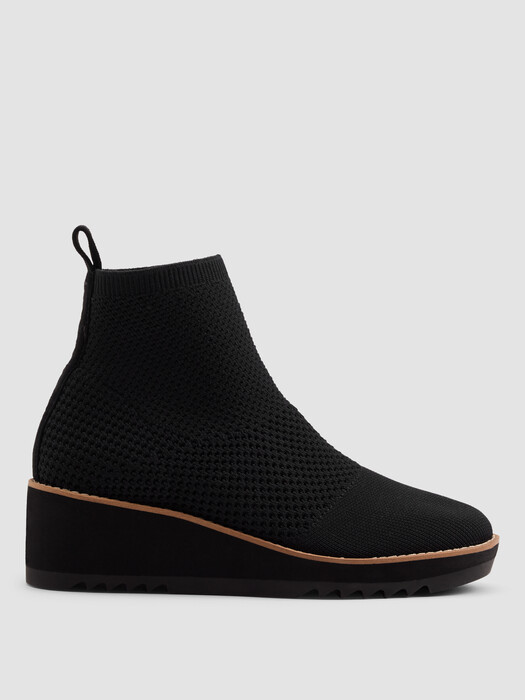 London Recycled Stretch Knit Bootie