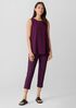 Washable Stretch Crepe Slim Pant