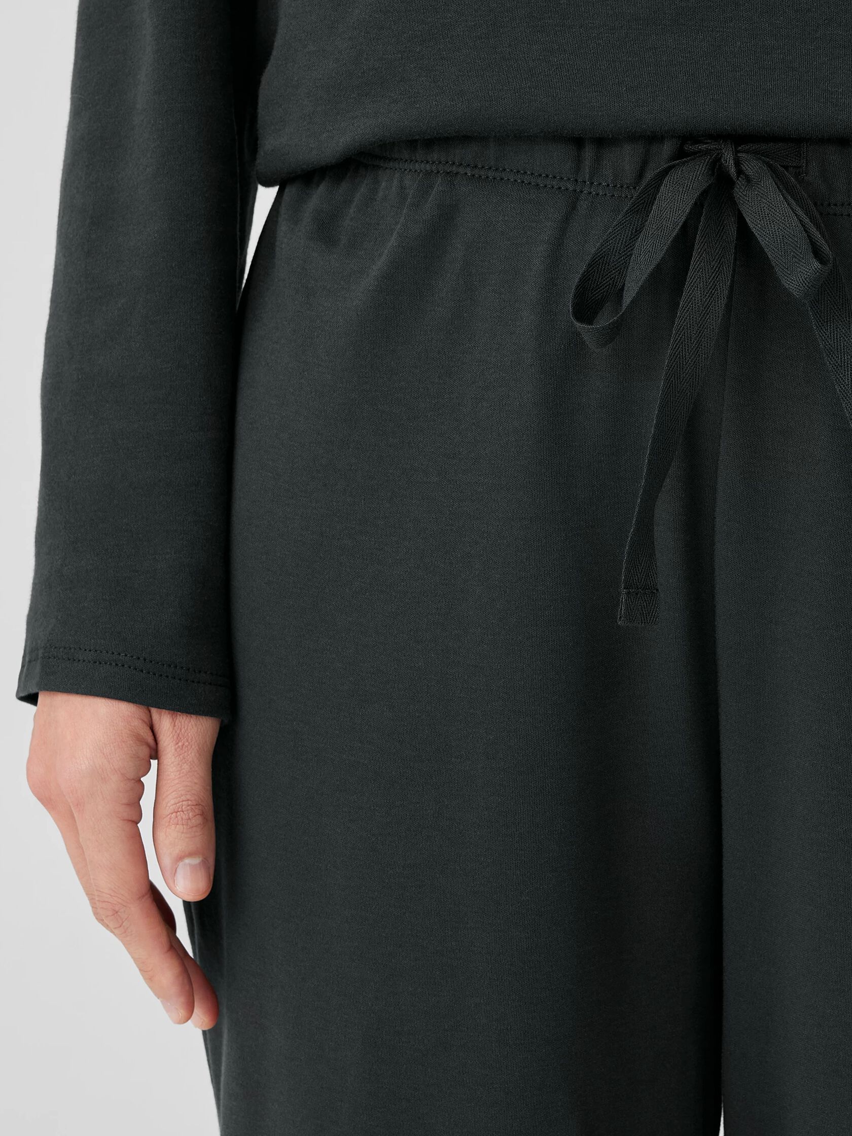 Organic Cotton Interlock Jogger Sleep Pant