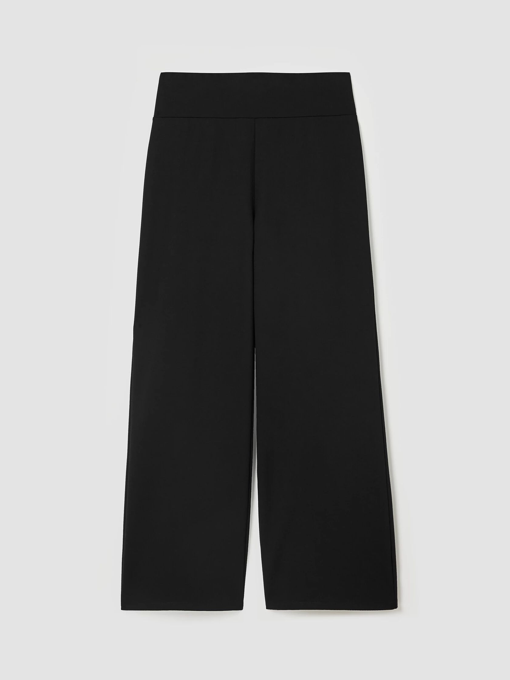 Washable Flex Ponte Wide-Leg Pant