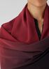 Ombré Sheer Silk Georgette Scarf