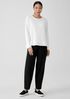 Cozy Brushed Terry Lantern Pant