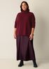 Recycled Wool Cashmere Turtleneck Top
