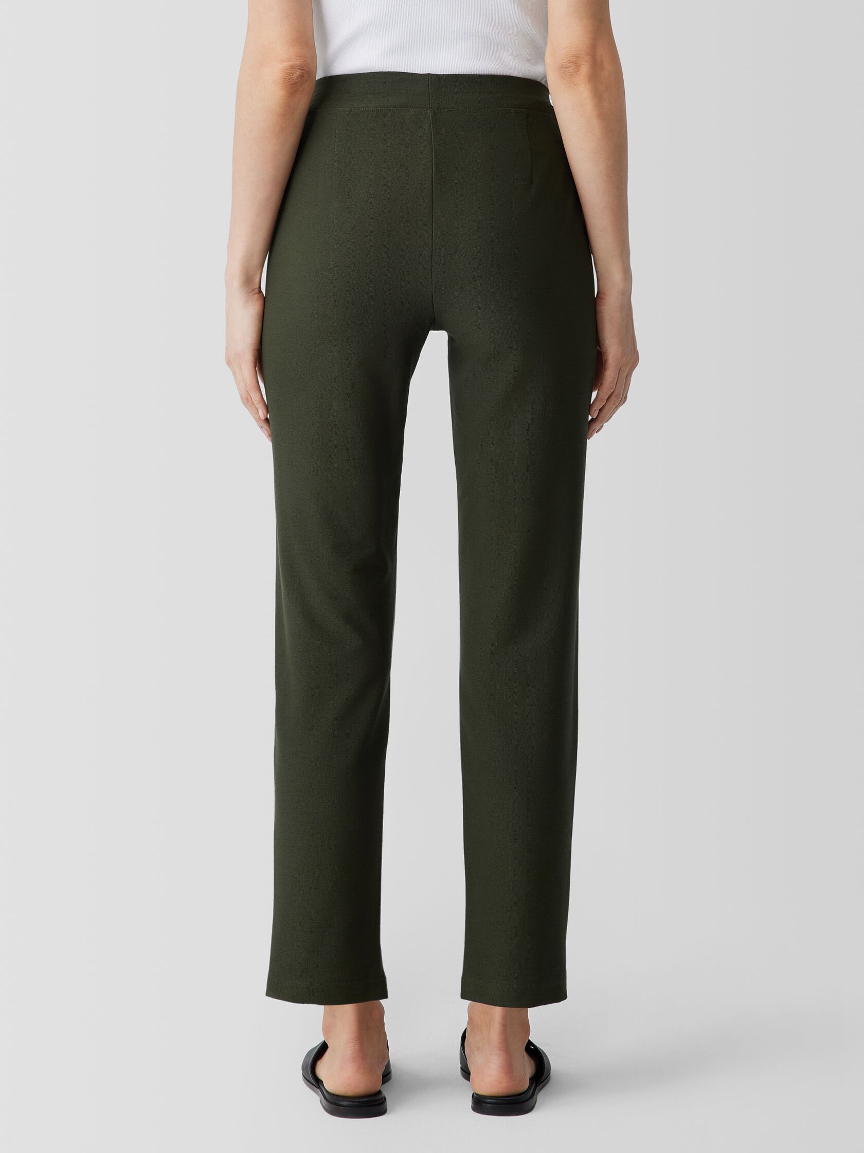 Washable Stretch Crepe Pant