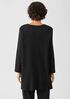 Cozy Organic Cotton Interlock U-Neck Top