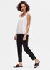 System Silk Georgette Slouchy Pant