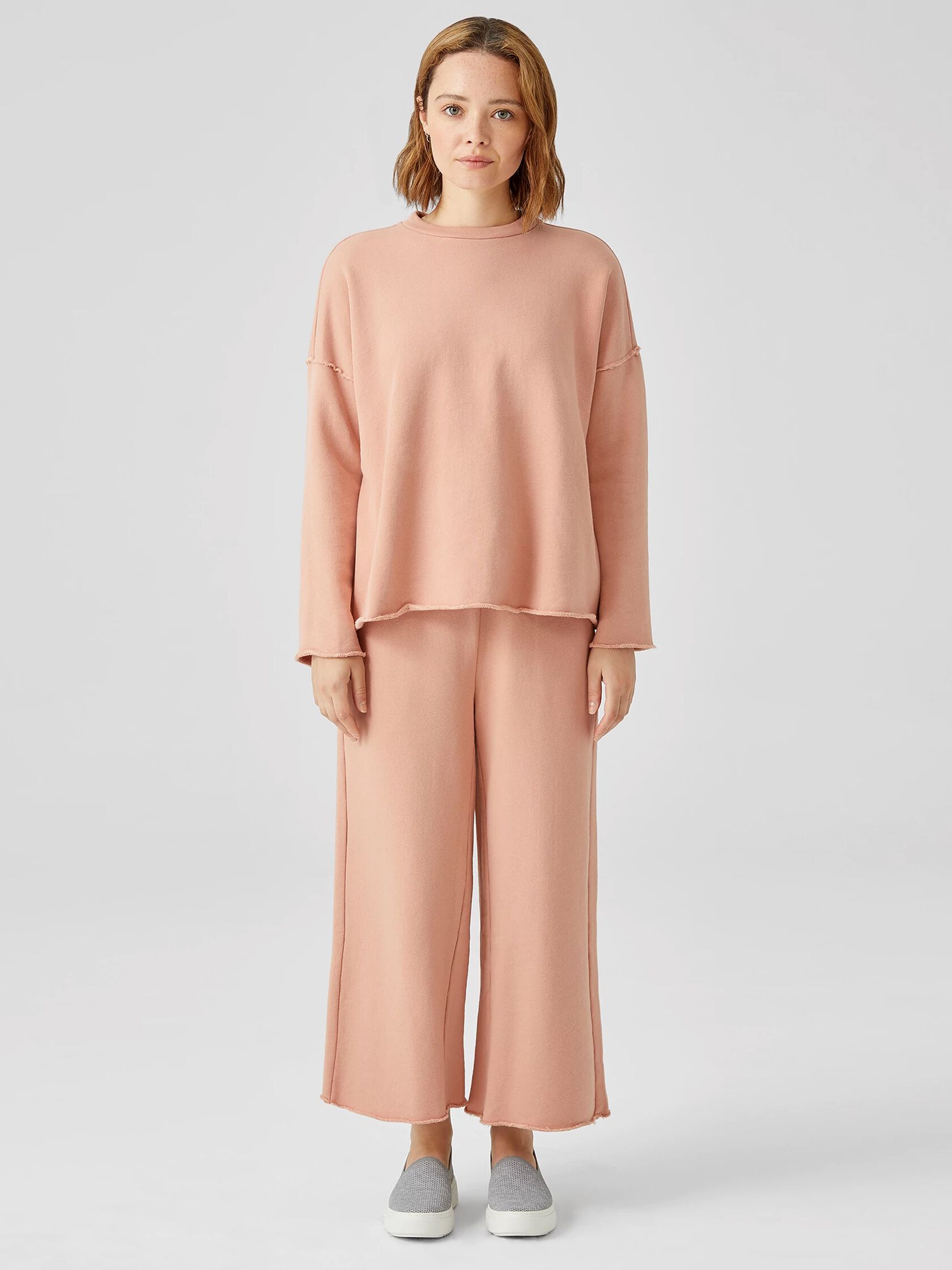 Organic Cotton French Terry Box-Top