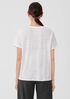 Organic Linen Jersey Crew Neck Tee