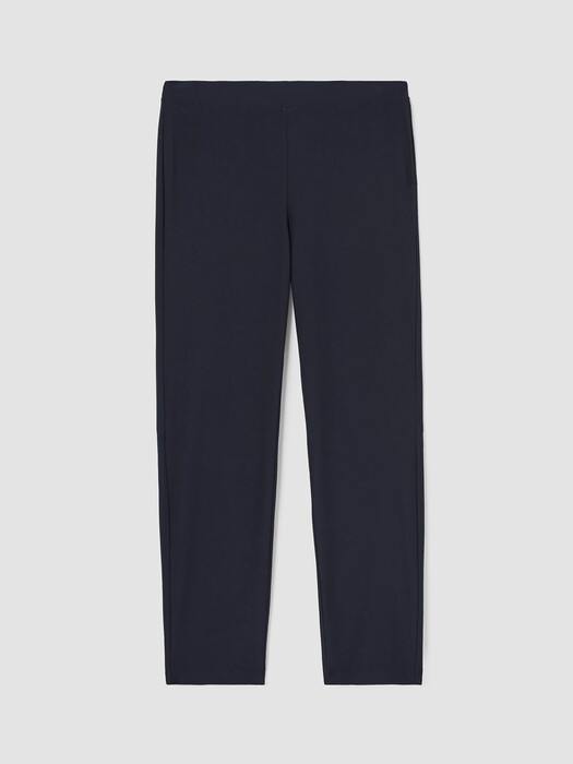Washable Stretch Crepe Slim Pant