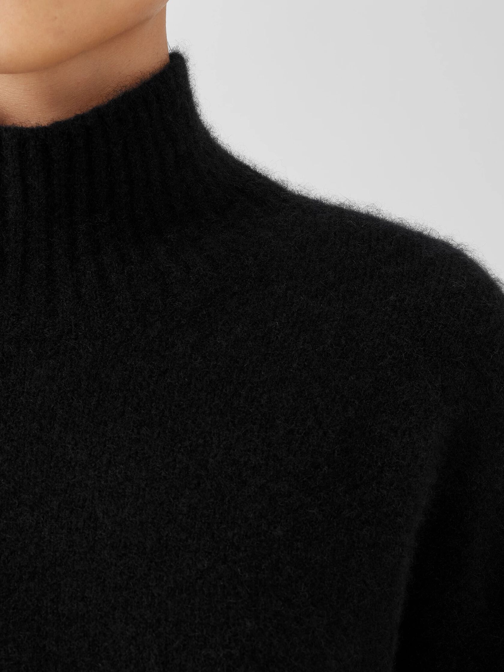 Cashmere Silk Bliss Turtleneck Box-Top