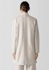 Felted Wool Jersey Long Blazer in Regenerative Wool