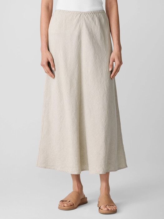 Organic Linen Bias Skirt