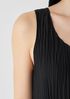 Crushed Silk Tiered Dress