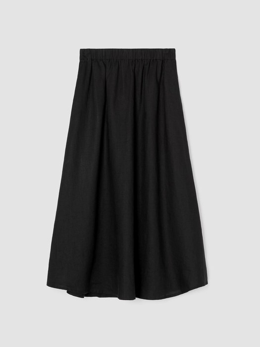Organic Linen Pocket Skirt